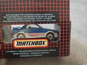 Predám modely MATCHBOX Super fast Lasera 1986 - 3