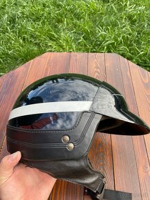 PREDÁM vintage moto helmu Casque Chevignon - 3