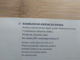 Bambusova krajacia doska - 3