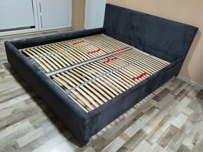 ram manzelskej postele s lamelovymi rostami, 180x200 cm - 3