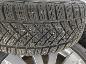 VW elektróny 5x112 R16, zimná sada - 3