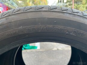 Letne Bridgestone TURANZA T005 225/45 R17 91Y - 3