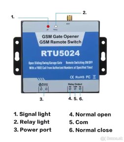 GSM diaľkový ovládač - 3