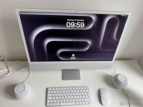 Apple iMac M3 2024 Strieborný - 3