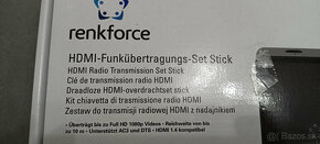 Bezdrôtový prenos HDMI signálu RENKFORCE - 3
