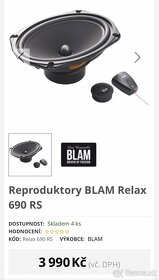 Reproduktory BLAM Relax 690RS - 3