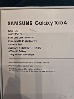 Tablet SAMSUNG GALAXY TAB A,32GB 4G LTE - 3