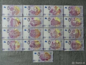 0 eurové bankovky 2018, 2019 a 2020 od 3,50€ - 3