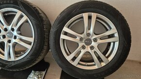 Predám nové 16" disky a nové pne NOKIAN, rozmer 205/55 R16 - 3