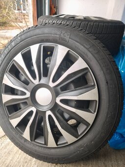 Plechové disky 5x112 zimné pneu 205/55 r16 - 3