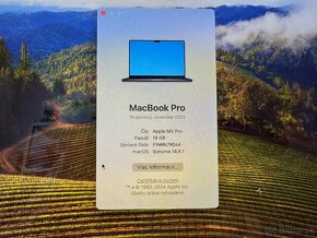 PREDAM/ VYMENIM MACBOOK PRO 16 M3 PRO/ 100% ZDRAVIE / ZARUKA - 3