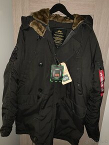 Alpha industries nova sivá - 3