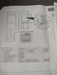 Predám krbovu pec 6kw - 3