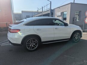 GLE Coupe 350d AMG folia biela Perlet. Orig Cierna Metaliza - 3