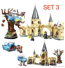 Harry Potter stavebnice 4 + figúrky - typ lego - 3