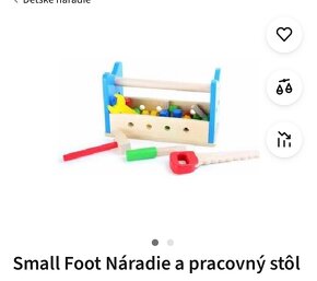 Box na náradie drevený - značka Small foot - 3