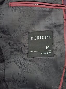 Medicine slimfit panske sako velkost M - 3