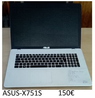 predám Notebook FUJICU SIEMENS a ASUS - 3