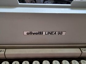 Písací stroj Olivetti LINEA 98 - 3