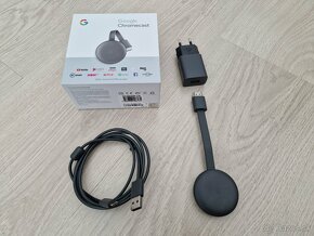 Google Chromecast 3 - perfektný stav - 3