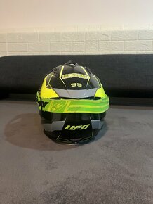 ufo s3 helmet black neon - 3