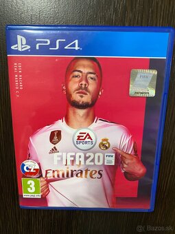 PS4 slim 500gb,2ovládače+FIFA20 - 3