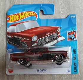 Staré CHEVROLET HotWheels modely.Autíčka ako Matchbox,KDN... - 3