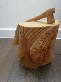 Indián - drevo - 3