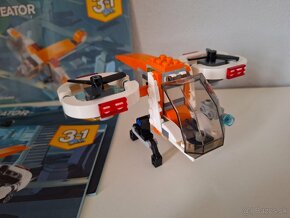 Lego Creator 3in1 31071 Prieskumný dron - 3