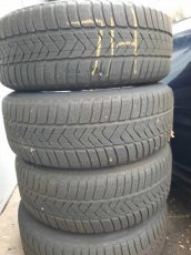 Predám na Audi A6, VW, zimné disky 225/55/17,  17tky.Pirelli - 3