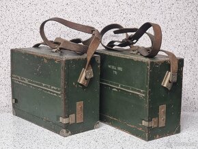 2x ARMÁDNY POĽNÝ TELEFÓN / Armeetelephon 1932 SWISS WW2 - 3