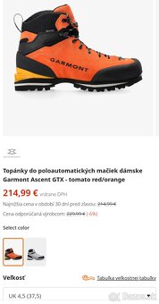 nove damske turisticke topanky GARMONT GTX velkost 37 - 3