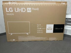 LG 55 Inch Class UQ70 LED 4K UHD Smart TV 2022 - 3