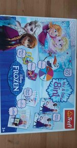 Puzzle pre deti Frozen a rôzne - 3