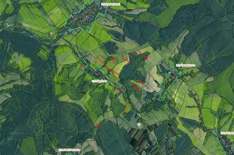 Vagrinec – 9.775 m2 ORNÁ PÔDA a LESY - Na predaj - 3