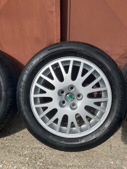 DISKY ŠKODA R16 5x100 - TOP STAV - 3