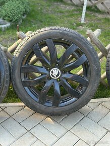 5x112 R17 original skoda disky - 3