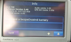 GPS navigácia do auta Garmin nüvi 750 s príslušenstvom - 3