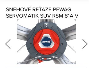 Predám snehove retaze PEWAG - 3