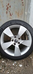 Alu kolesa 225/45 r17 skoda octavia - 3