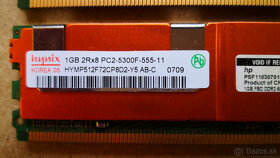 Serverová RAM 2x Hynix 1GB DDR2-667MHz PC2-5300 ECC Fully Bu - 3