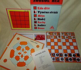 Retro hry Made in Czechoslovakia komplet stav - TOFA SEMILY - 3
