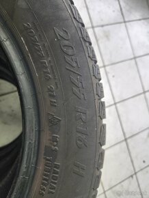 Predám zimne 205/55 R16 MATADOR - 3