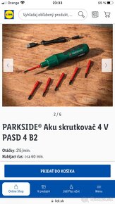 Parkside aku srobovak - 3