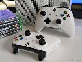 XBOX ONE S / 2X OVLÁDAČ / HRY - 3