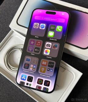 iPhone 14 Pro max 128GB deep purple - super stav - 3