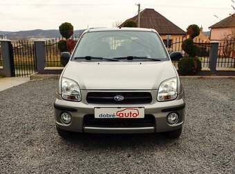 SUBARU JUSTY 1.3 BENZIN 4X4 -96tis km  -KLIMA-VYHREV SEDAD - 3