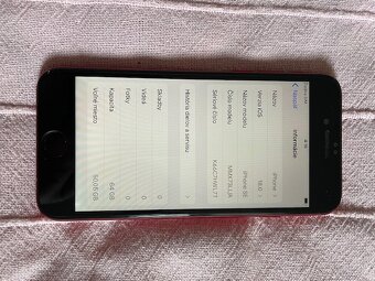 Krásny iphone SE 64GB RED 87 percent batéria TOP STAV - 3