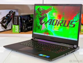 Herný notebook AORUS 15 | QHD 165Hz | i7-13700 | RTX 4070 - 3