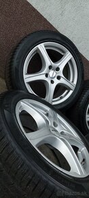 ALU Ronal 5x112 a zimné Hankook 215/55 R17 - 3